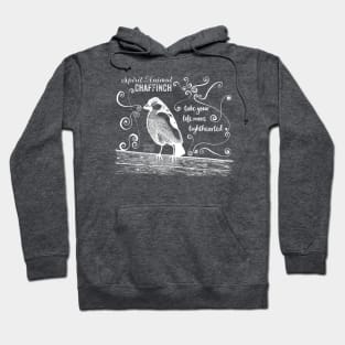 Spirit animal - Chaffinch white Hoodie